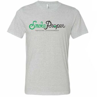 Grey (back) – Smoke Proper T-shirt