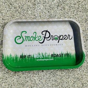 Smokebreak Rolling Tray (Trees) by Smoke Proper